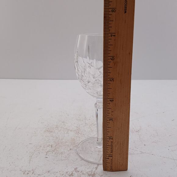 Set Of 4 Gorham Crystal Lady Anne Stemmed Goblet/Wine Water Glasses 6 7/8" - Picture 14 of 16